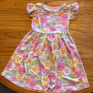 Valentines heart candy dress